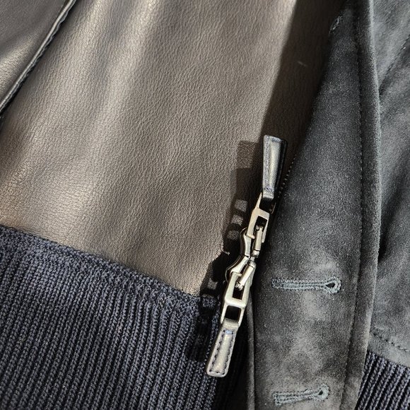 ERMENEGILDO ZEGNA Lambskin Bomber Blouson - Picture 14 of 16